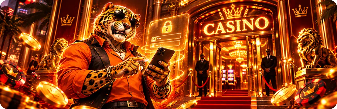 LuckLeopard registration and login